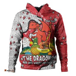 st. george illawarra dragons custom hoodie - australian big things hoodie