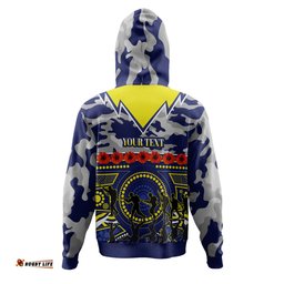 north queensland cowboys anzac custom hoodie - north queensland cowboys rugby jersey anzac poppies hoodie