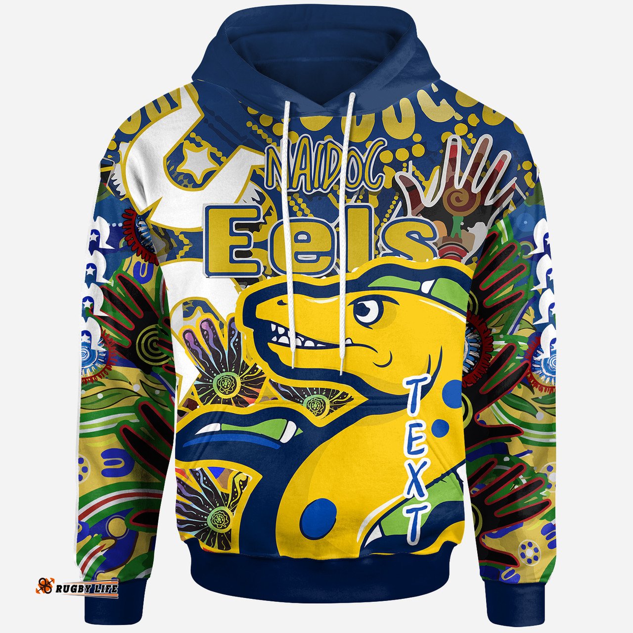 parramatta eels naidoc hoodie - custom parramatta eels naidoc week celebrations hoodie