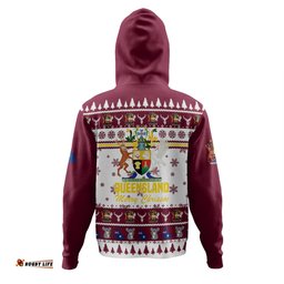 queensland christmas hoodie - merry chrissie hoodie