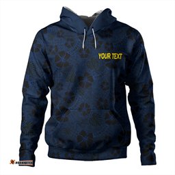 north queensland cowboys hoodie - scream with tropical patterns