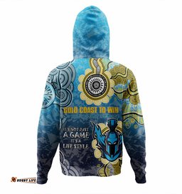 gold coast titans custom hoodie - bring on season 2023 hoodie