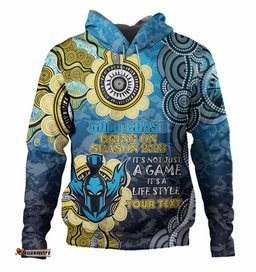 gold coast titans custom hoodie - bring on season 2023 hoodie