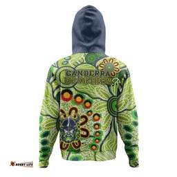 canberra raiders naidoc hoodie - custom for our elders hoodie
