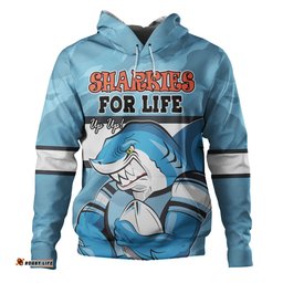 cronulla-sutherland sharks hoodie - i hate being this awesome but sharkies hoodie