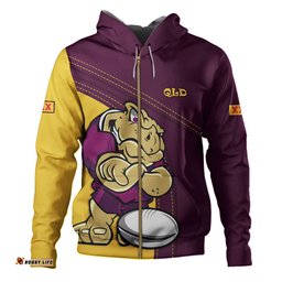 queensland maroons hoodie custom team of us die hard fan supporters