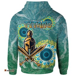 gold coast titans hoodie - custom super gold coast titans hoodie