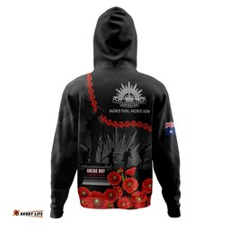 australia anzac day hoodie - anzac day lest we forget camouflage pattern hoodie