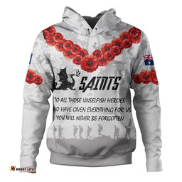 australia dragons anzac hoodie - custom anzac st.george hoodie