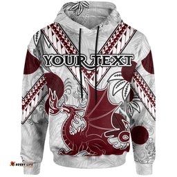st. george illawarra dragons hoodie - custom polynesian st. george illawarra dragons hoodie