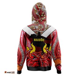 st. george illawarra dragons naidoc hoodie - aboriginal inspired hoodie