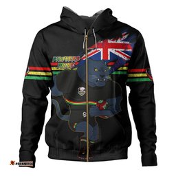penrith panthers hoodie custom for die hard fan australia flag scratch style