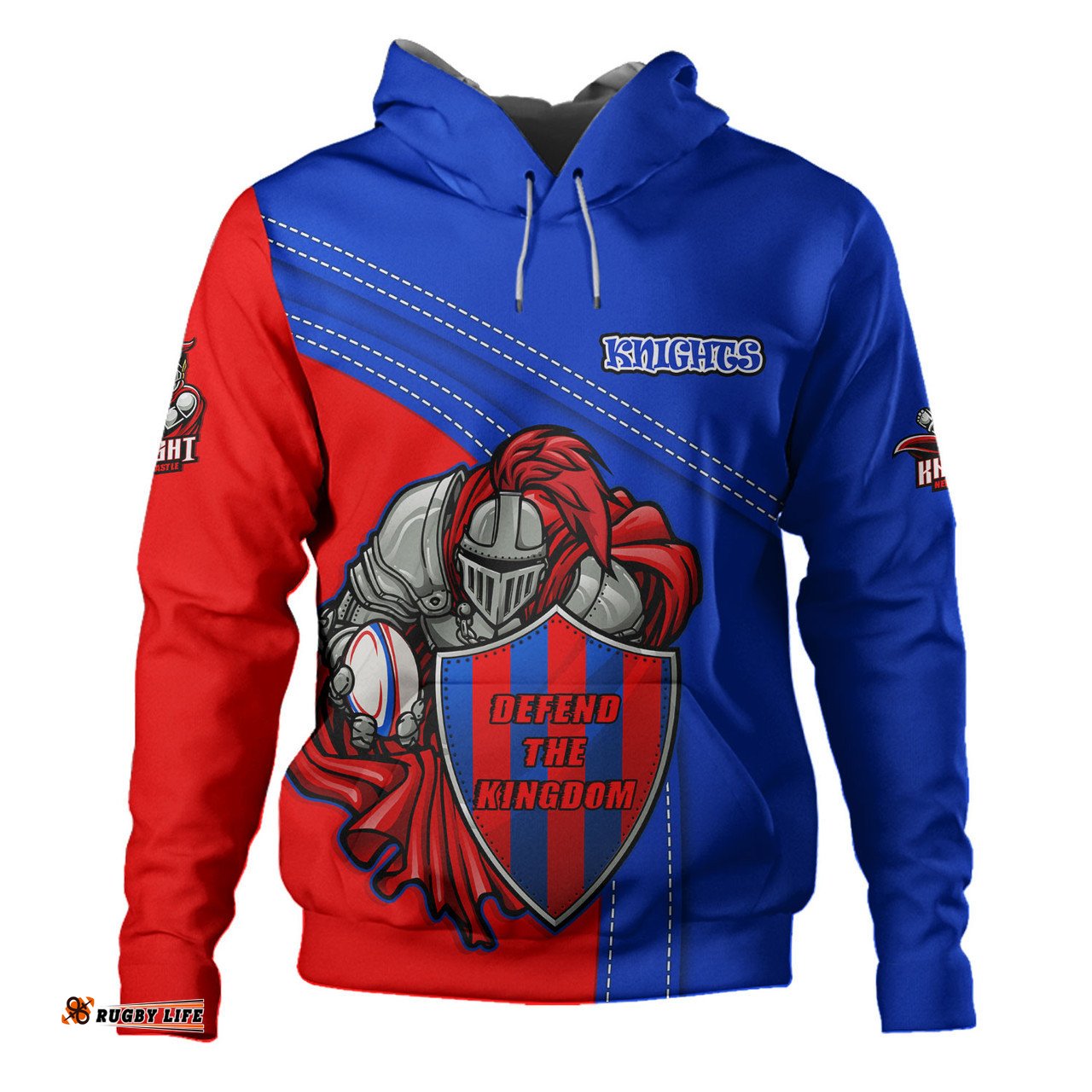 newcastle knights hoodie custom team of us die hard fan supporters