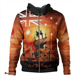 australia hoodie we will never forget