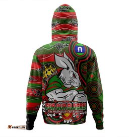 south sydney rabbitohs custom hoodie - bunnies for our elders hoodie hoodie
