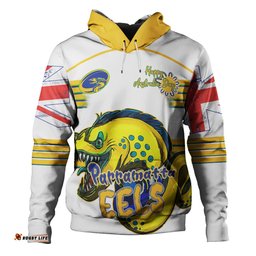 parramatta eels hoodie - happy australia day we are one and free v2