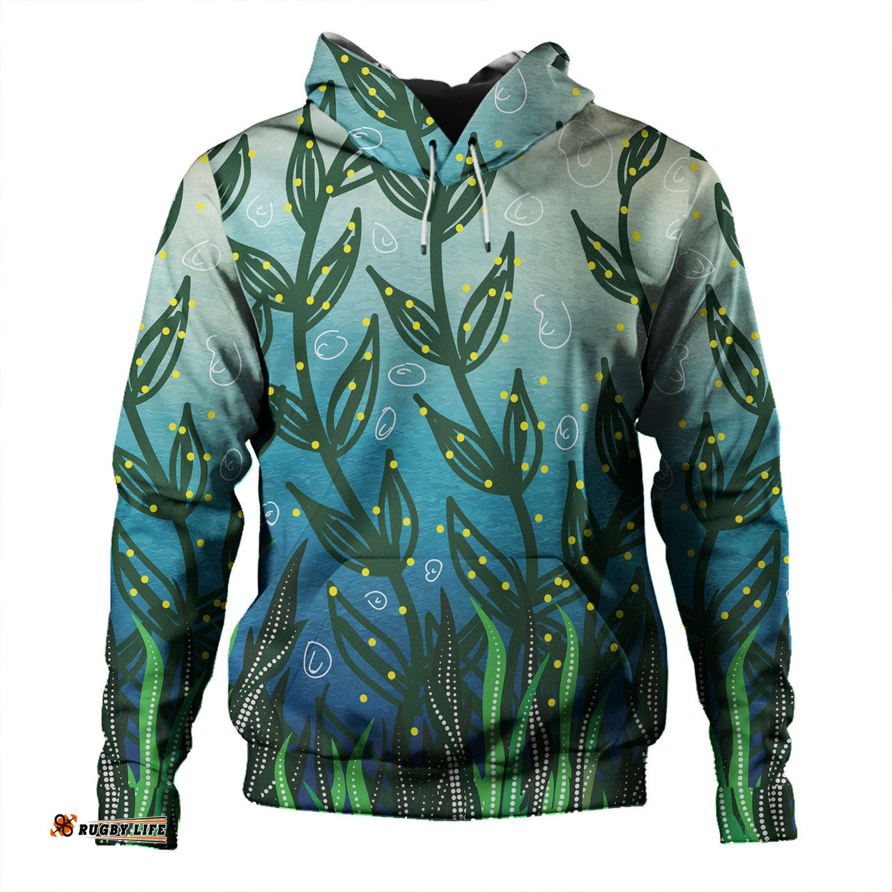 australia aboriginal hoodie - nature concept aboriginal style hoodie