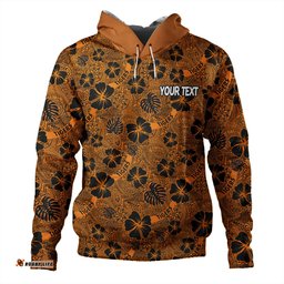 wests tigers hoodie - scream with tropical patterns