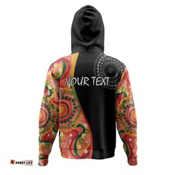 australia aboriginal custom hoodie - aboriginal art style abstract hoodie