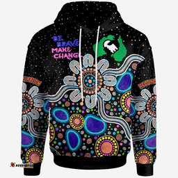 australia national reconciliation week hoodie custom be brave make change reconciliation day hoodie