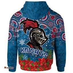 newcastle knights christmas custom hoodie - christmas super newcastle knights hoodie