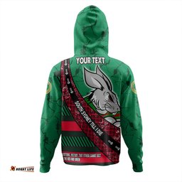 south sydney rabbitohs hoodie - theme song for rugby with sporty style