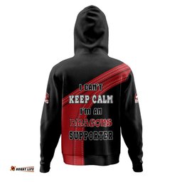 st. george illawarra dragons hoodie custom team of us die hard fan supporters