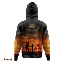 new zealand warriors anzac day hoodie - new zealand warriors remember orange hoodie