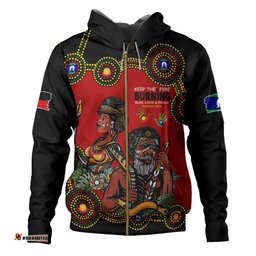australia hoodie indigenous culture naidoc week keep the fire burning! blak, loud & proud