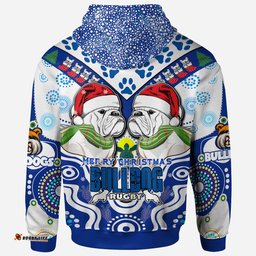 australia canterbury-bankstown christmas hoodie - custom merry canterbury-bankstown christmas indigenous hoodie