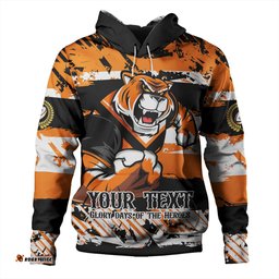 wests tigers hoodie - theme song inspired
