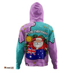 australia christmas custom hoodie - i'm the perfect present purple hoodie