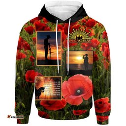 australia anzac hoodie remembrance day