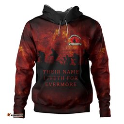 australia hoodie - anzac day their name liveth for evermore dark grunge style