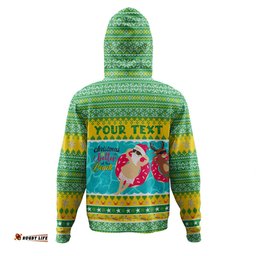 australia christmas custom hoodie - christmas is better at the beach hoodie