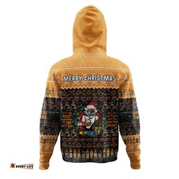 wests tigers christmas custom hoodie - chrissie spirit hoodie