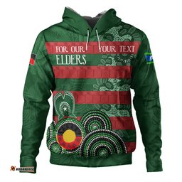 south sydney rabbitohs hoodie - custom for our elders hoodie