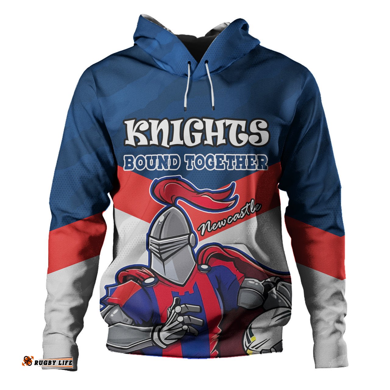 newcastle knights custom hoodie - knights supporter hoodie