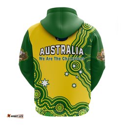 australia rugby hoodie jillaroos champions indigenous yellow style