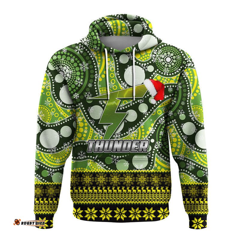 sydney thunder christmas mix aboriginal hoodie