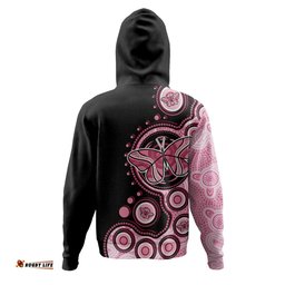 australia hoodie indigenous butterfly aboriginal dot arts
