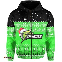 thunder cricket hoodie aboriginal merry christmas