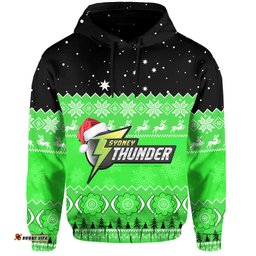 thunder cricket hoodie aboriginal merry christmas