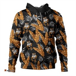 wests tigers custom hoodie - tropical patterns wests tigers hoodie