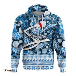 adelaide strikers christmas mix aboriginal hoodie