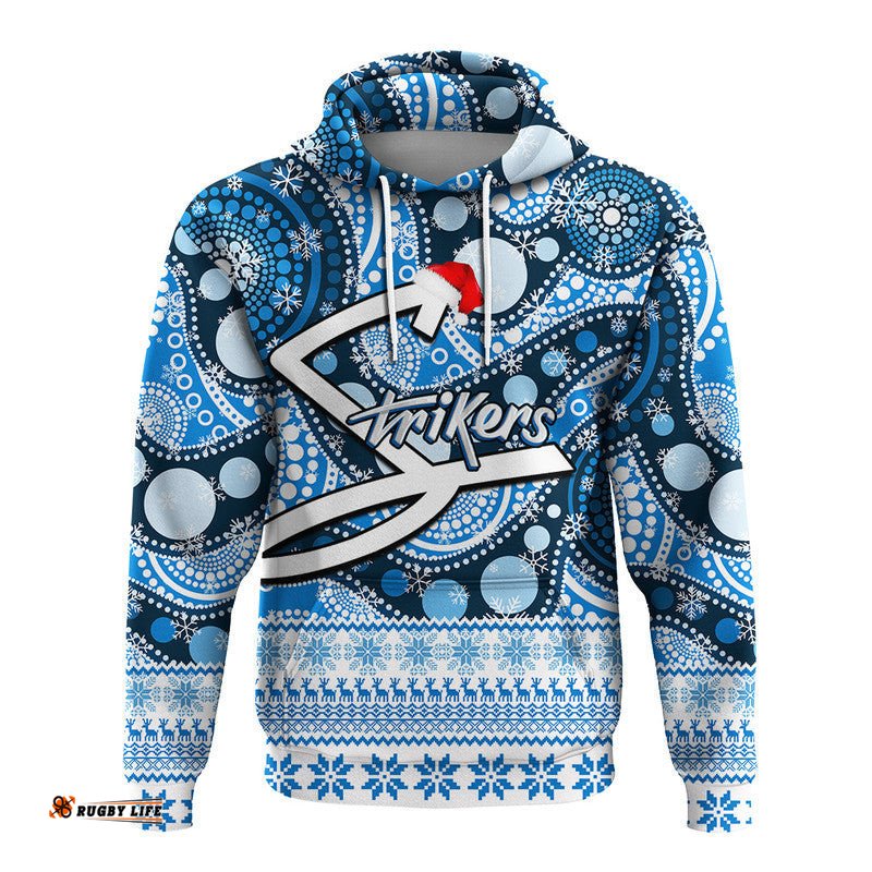 adelaide strikers christmas mix aboriginal hoodie
