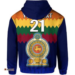 custom personalised sri lanka the lions cricket mens t20 world cup zip up and pullover hoodie