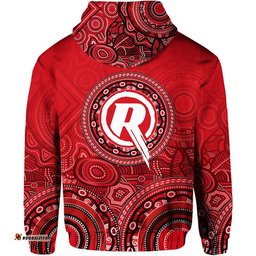 melbourne renegades indigenous aboriginal arts zip up and pullover hoodie