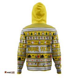 western australia christmas custom hoodie - happy chrissie ugly style hoodie