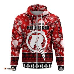 melbourne renegades christmas mix aboriginal hoodie